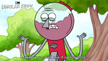Maybe You Could Mix It Up For Once Benson GIF - Maybe You Could Mix It Up For Once Benson Regular Show GIFs