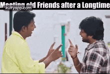 Meeting Our Old Friends After A Longtime.Gif GIF