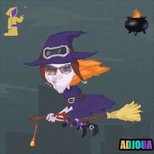 Adjoua Witch GIF