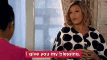 Blessed GIF - Vanessa Williams I Give You My Blessing Daytime Divas GIFs