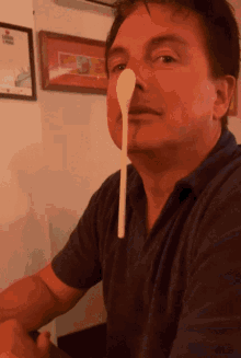 John Barrowman Spoon GIF - John Barrowman Spoon Nose GIFs