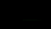 a row of green lights on a black background