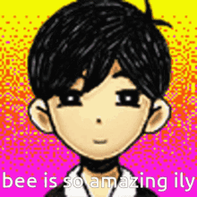 Ily Bee Omori Emsstuffaboutbee GIF - Ily Bee Omori Emsstuffaboutbee Bee Omori GIFs