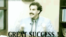 Borat Great Success GIF - Borat Great Success Success GIFs