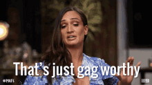 Thats Just Gag Worthy Married At First Sight GIF - Thats Just Gag Worthy Married At First Sight Disgusting GIFs