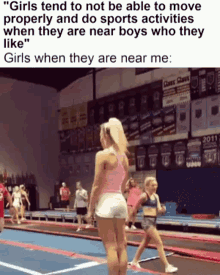 Tenor Girl Jump Meme Szerted GIF