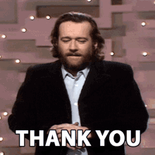 Thank You George Carlin GIF - Thank You George Carlin The Ed Sullivan Show GIFs