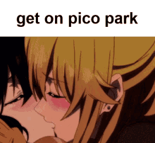 Pico Park Kissing GIF - Pico Park Kissing Anime GIFs