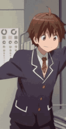 Chuunibiyo Anime Boy GIF - Chuunibiyo Anime Boy GIFs