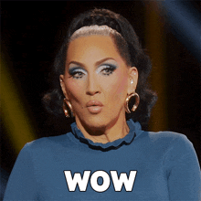 Wow Michelle Visage GIF - Wow Michelle Visage Rupaul’s Drag Race GIFs