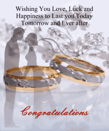 congratulations wedding rings