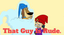 Johnny Test That Guy Is Rude GIF - Johnny Test That Guy Is Rude Hes Rude GIFs