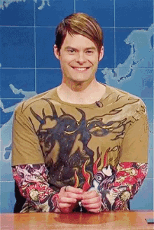 Stefon Excited GIF - Stefon Excited Bill GIFs