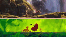 Lion King Then And Now GIF