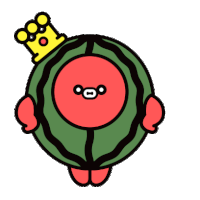 Fruit Watermelon Sticker - Fruit Watermelon Cute Stickers