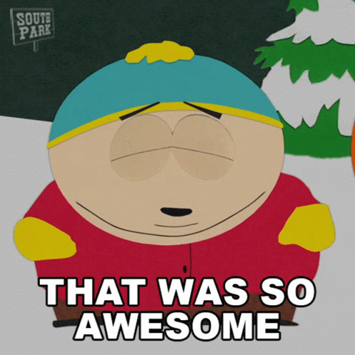 That Was So Awesome Eric Cartman GIF - That Was So Awesome Eric Cartman South Park GIFs