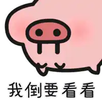 a picture of a pig with chinese characters on it