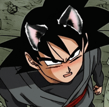 Goku Black Blush GIF - Goku Black Blush GIFs