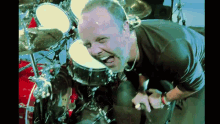 Metallica Lars GIF - Metallica Lars Lars Ulrich GIFs