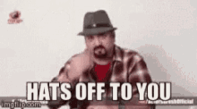 Hats Off Remove Hat GIF - Hats Off Remove Hat Take Off GIFs