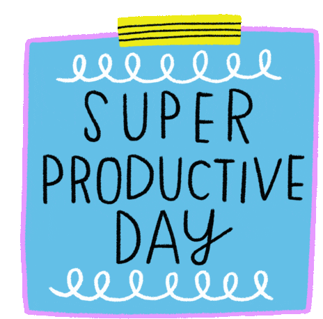Productive Active Sticker - Productive Active Super Productive Day Stickers