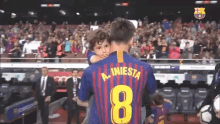 Lionel Messi Lionel Messi Son GIF - Lionel Messi Lionel Messi Son Wave GIFs