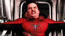 Spider Man Tobey Mc Guire GIF - Spider Man Tobey Mc Guire Holding GIFs