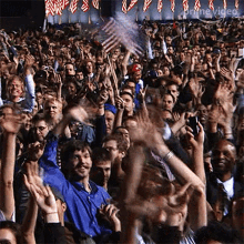 Waving Hands In The Air All In The Fight For Democracy GIF