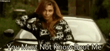 Beyonce You Must Not Know Bout Me GIF