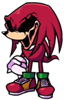 Soul Knuckles Fnf GIF - Soul Knuckles Fnf Sonic Exe GIFs