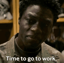 Time To Go To Work Cle Bennett GIF - Time To Go To Work Cle Bennett Lemar Hoskins GIFs