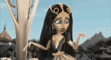 Cleo De Nile Monster High GIF - Cleo De Nile Monster High Barbologist GIFs