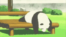 Anime Panda GIF - Anime Panda Motivation GIFs