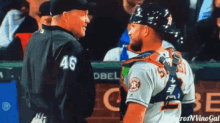 Houston Astros Ron Culpa GIF - Houston Astros Ron Culpa Umpire Talk GIFs