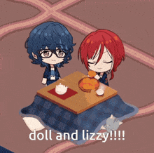 Buttonblossom On Twitter Doll And Lizzy GIF - Buttonblossom On Twitter Doll And Lizzy Lizzy And Doll GIFs