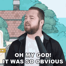 Oh My God It Was So Obvious Bricky GIF - Oh My God It Was So Obvious Bricky Oh My God GIFs