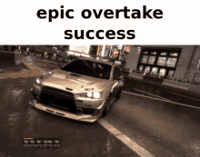 epic overtake success evoxtal