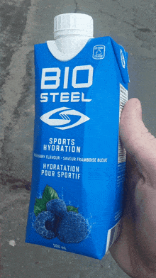 Biosteel Blue Raspberry GIF - Biosteel Blue Raspberry Sports Drink GIFs