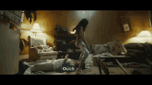 Ouch GIF - Messy Punishment Sit On The Face GIFs