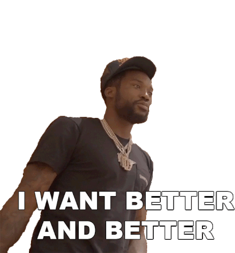 I Want Better And Better Meek Mill Sticker - I Want Better And Better Meek Mill I Want Better Than This Stickers