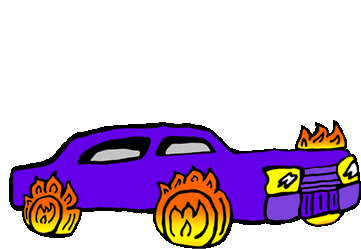 Car Automobile Sticker - Car Automobile Purple Car Stickers