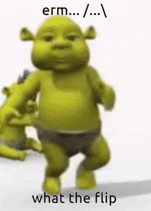 Shrek Baby Dancing GIF - Shrek Baby Dancing What The Flip GIFs
