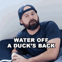 Water Off A Ducks Back Jared Dines GIF - Water Off A Ducks Back Jared Dines It Doesnt Hurt GIFs