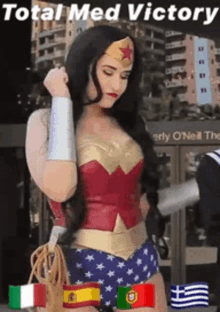 Med Wonder Woman GIF