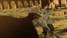 Anime Sword Fight GIF - Anime Sword Fight Badass GIFs