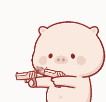 pig gun