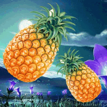 Pineapple Majestic GIF - Pineapple Majestic Trippy GIFs