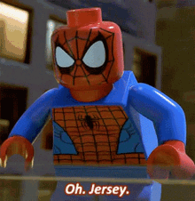 spider man oh jersey lego lego marvel superheroes oh brother