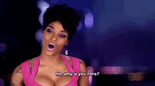 Black Lady Why Are You Here GIF - Black Lady Why Are You Here Sassy GIFs