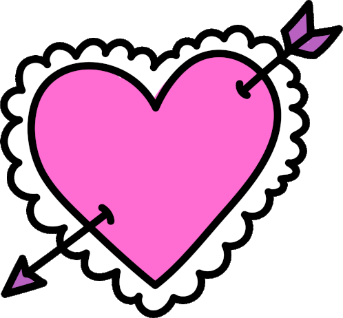 Heart Amor Sticker - Heart Amor Love Stickers